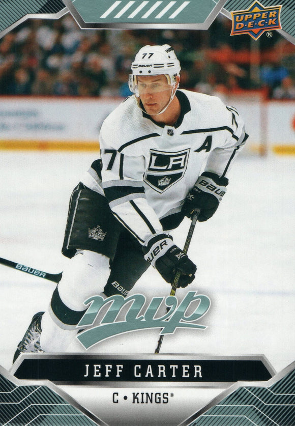 #2 Jeff Carter Los Angeles Kings 2019-20 Upper Deck MVP Hockey Card