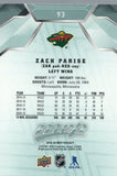 #93 Zach Parise Minnesota Wild 2019-20 Upper Deck MVP Hockey Card