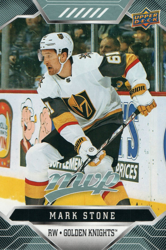 #49 Mark Stone Vegas Golden Knights 2019-20 Upper Deck MVP Hockey Card
