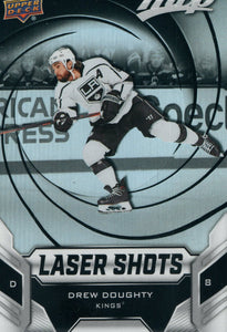 S-7 Drew Doughty Laser Shots Los Angeles Kings 2019-20 Upper Deck MVP Hockey Card