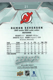 #21 Damon Severson New Jersey Devils 2019-20 Upper Deck MVP Hockey Card