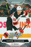 #21 Damon Severson New Jersey Devils 2019-20 Upper Deck MVP Hockey Card