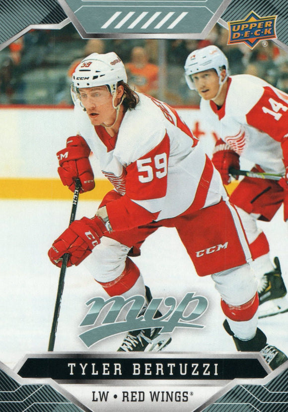 #195 Tyler Bertuzzi Detroit Red Wings 2019-20 Upper Deck MVP Hockey Card