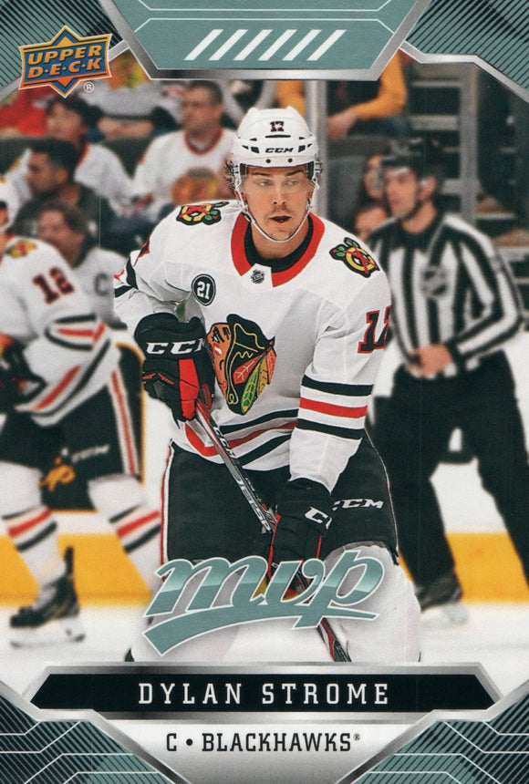 #131 Dylan Strome Chicago Blackhawks 2019-20 Upper Deck MVP Hockey Card