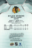 #131 Dylan Strome Chicago Blackhawks 2019-20 Upper Deck MVP Hockey Card