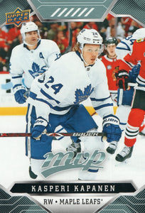 #181 Kasperi Kapanen Toronto Maple Leafs 2019-20 Upper Deck MVP Hockey Card