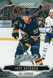 #34 Jeff Skinner Buffalo Sabres 2019-20 Upper Deck MVP Hockey Card
