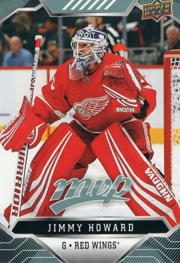 #160 Jimmy Howard Detroit Red Wings 2019-20 Upper Deck MVP Hockey Card