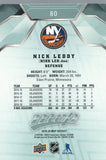 #80 Nick Leddy New York Islanders 2019-20 Upper Deck MVP Hockey Card