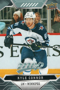 #108 Kyle Connor Winnipeg Jets 2019-20 Upper Deck MVP Hockey Card