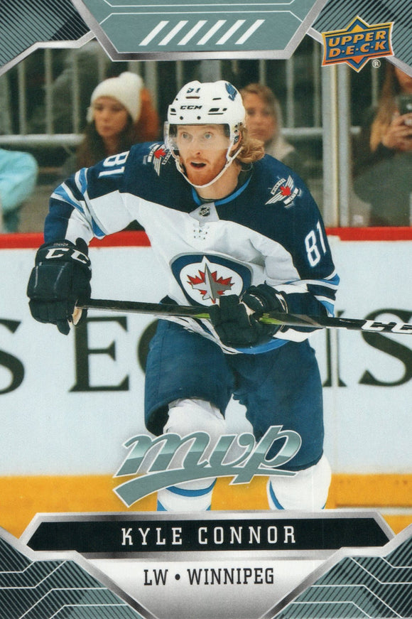 #108 Kyle Connor Winnipeg Jets 2019-20 Upper Deck MVP Hockey Card