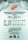 #168 Andreas Athanasiou Detroit Red Wings 2019-20 Upper Deck MVP Hockey Card