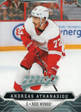 #168 Andreas Athanasiou Detroit Red Wings 2019-20 Upper Deck MVP Hockey Card