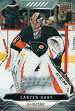 #182 Carter Hart Philadelphia Flyers 2019-20 Upper Deck MVP Hockey Card