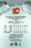 #23 Mikael Backlund Calgary Flames 2019-20 Upper Deck MVP Hockey Card