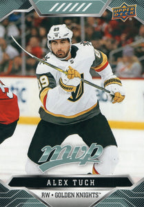 #107 Alex Tuch Vegas Golden Knights 2019-20 Upper Deck MVP Hockey Card