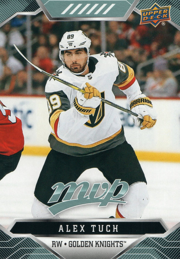 #107 Alex Tuch Vegas Golden Knights 2019-20 Upper Deck MVP Hockey Card