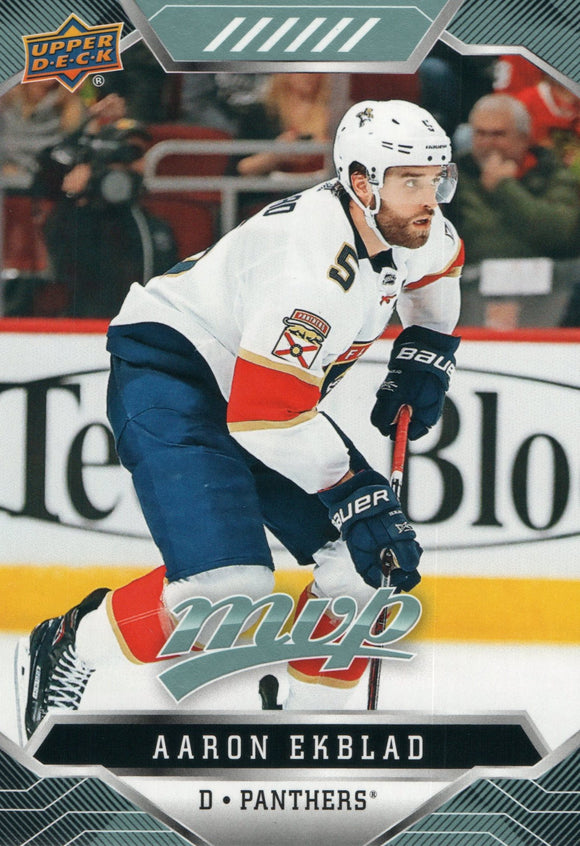 #137 Aaron Ekblad Florida Panthers 2019-20 Upper Deck MVP Hockey Card