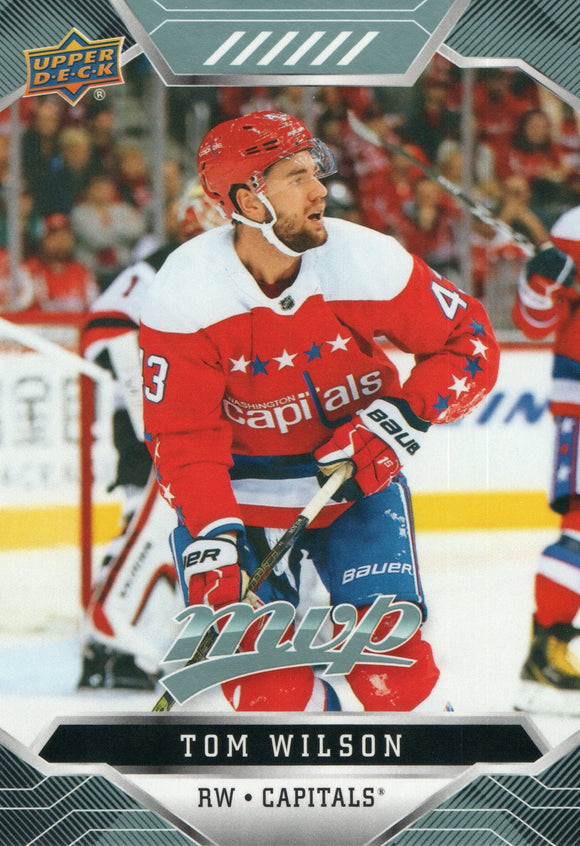 #120 Tom Wilson Washington Capitals 2019-20 Upper Deck MVP Hockey Card