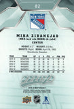 #82 Mika Zibanejad New York Rangers 2019-20 Upper Deck MVP Hockey Card