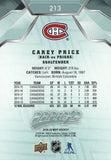#213 Carey Price Montreal Canadiens 2019-20 Upper Deck MVP Hockey Card