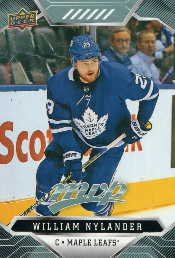 #157 William Nylander Toronto Maple Leafs 2019-20 Upper Deck MVP Hockey Card