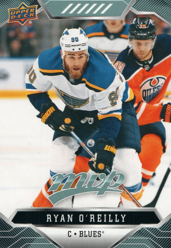 #69 Ryan O'Reilly St Louis Blues 2019-20 Upper Deck MVP Hockey Card
