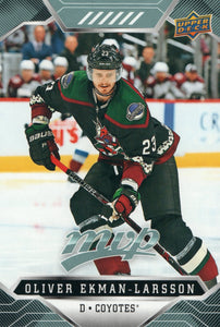 #126 Oliver Ekman Larsson Arizona Coyotes 2019-20 Upper Deck MVP Hockey Card
