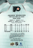#102 Jakub Voracek Philadelphia Flyers 2019-20 Upper Deck MVP Hockey Card