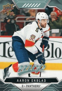 #137 Aaron Ekblad Florida Panthers 2019-20 Upper Deck MVP Hockey Card