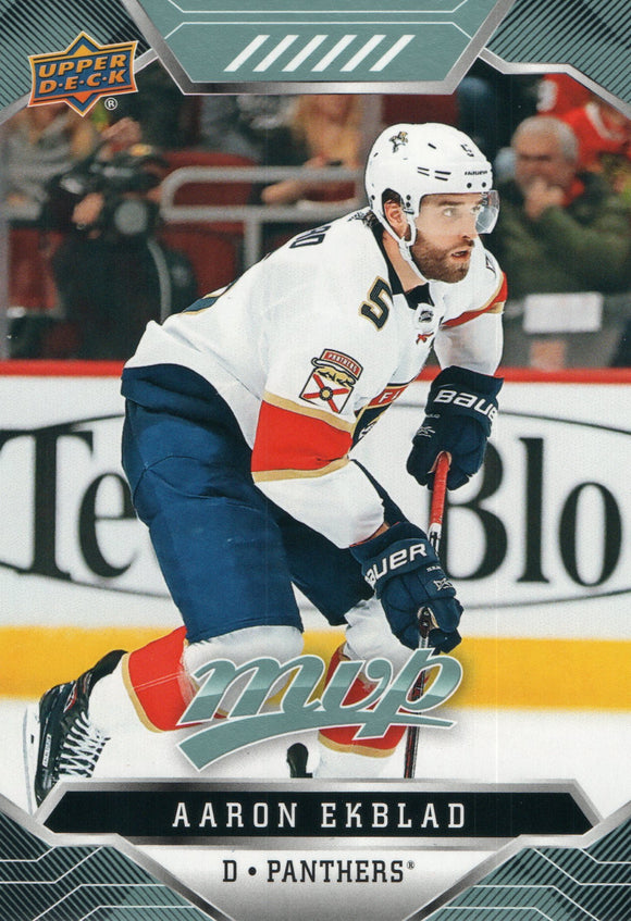 #137 Aaron Ekblad Florida Panthers 2019-20 Upper Deck MVP Hockey Card