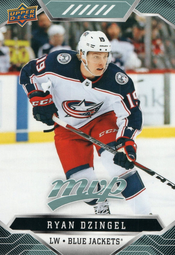 #145 Ryan Dzingel Columbus Blue Jackets 2019-20 Upper Deck MVP Hockey Card