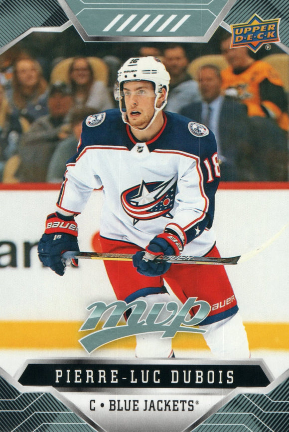 #64 Pierre Luc Dubois Columbus Blue Jackets 2019-20 Upper Deck MVP Hockey Card