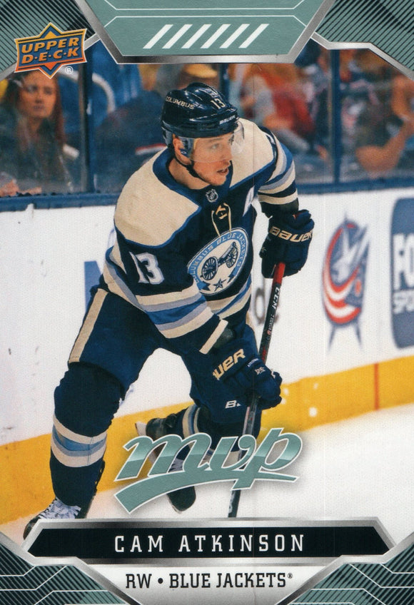 #46 Cam Atkinson Columbus Blue Jackets 2019-20 Upper Deck MVP Hockey Card