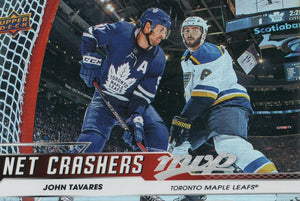 NC-2 John Tavares Net Crashers Toronto Maple Leafs 2019-20 Upper Deck MVP Hockey Card