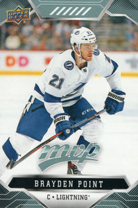 #16 Brayden Point Tampa Bay Lightning 2019-20 Upper Deck MVP Hockey Card