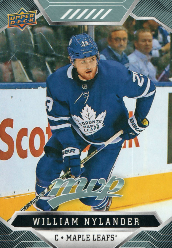#157 William Nylander Toronto Maple Leafs 2019-20 Upper Deck MVP Hockey Card