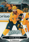 #125 Ryan Ellis Nashville Predators 2019-20 Upper Deck MVP Hockey Card
