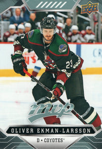 #126 Oliver Ekman Larsson Arizona Coyotes 2019-20 Upper Deck MVP Hockey Card
