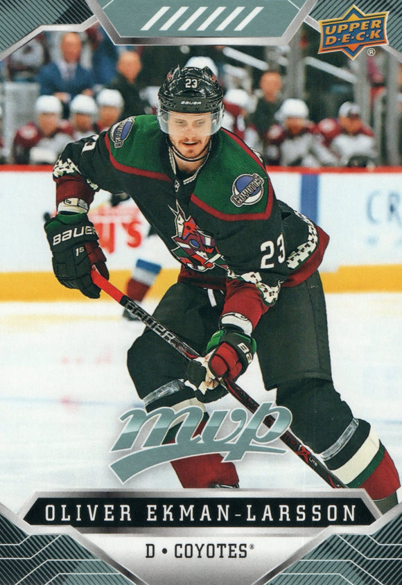 #126 Oliver Ekman Larsson Arizona Coyotes 2019-20 Upper Deck MVP Hockey Card