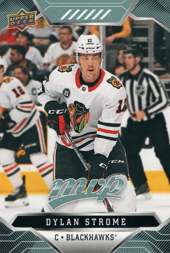 #131 Dylan Strome Chicago Blackhawks 2019-20 Upper Deck MVP Hockey Card