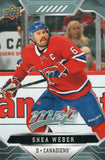 #77 Shea Weber Montreal Canadiens 2019-20 Upper Deck MVP Hockey Card