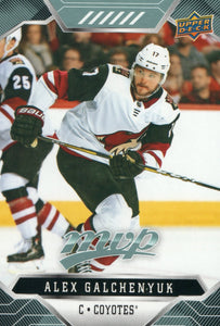 #189 Alex Galchenyuk Arizona Coyotes 2019-20 Upper Deck MVP Hockey Card