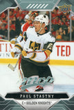 #138 Paul Stastny Vegas Golden Knights 2019-20 Upper Deck MVP Hockey Card