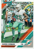 #150 Xavien Howard Miami Dolphins 2019 Donruss Football  Card
