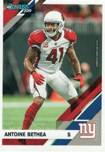 #13 Antoine Bethea New York Giants 2019 Donruss Football  Card