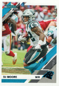 #43 DJ Moore Carolina Panthers 2019 Donruss Football  Card