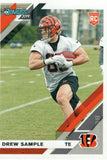 #275 Drew Sample Rookie Cincinnati Bengals 2019 Donruss Football  Card