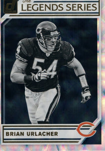 LS-10 Brian Urlacher The Legends Series Chicago Bears 2019 Donruss Football  Card
