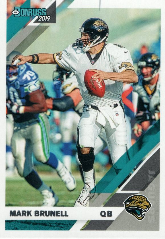 #129 Mark Brunell Jacksonville Jaguars 2019 Donruss Football  Card